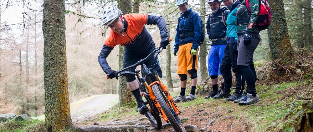 Ridelines Mountain Bike Skills Courses at Glentress