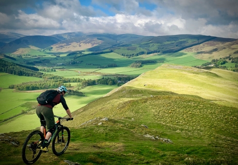 Tweed Valley Guided Mountain Bike Ride.