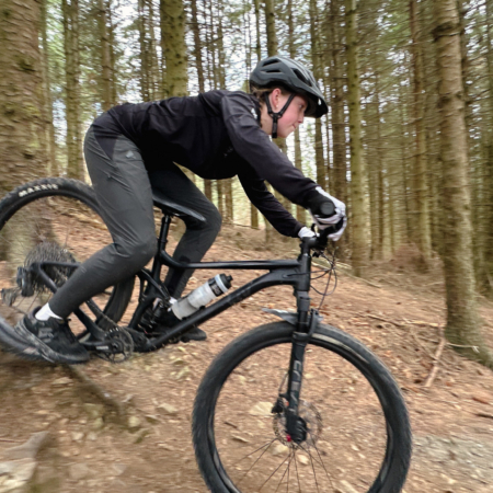 Ridelines Kids MTB Progression skills sessions at Glentress.